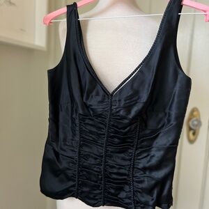 Silk evening top